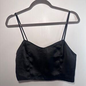 House Of Harlow Satin Crop Top NWT